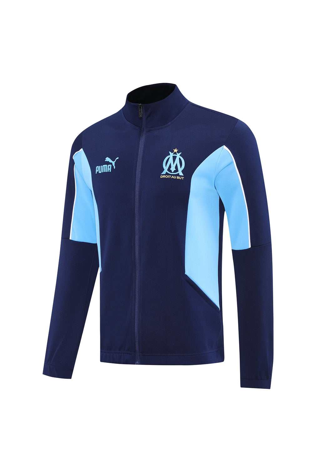 Olympique de Marseille 2025/26 Jacket - Navy Blue
