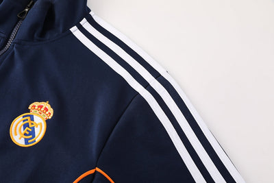 Real Madrid 2025/26 Jacket - Navy Blue