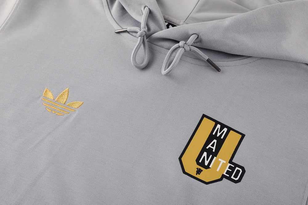 Manchester United 2025/26 Jacket Cap - Grey
